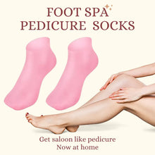 Load image into Gallery viewer, Foot Spa Pedicure Silicone Socks For Men & Women (Free Foot Moisturizer Cream)