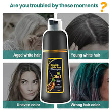 Load image into Gallery viewer, HERBAL HAIR DYE UNISEX SHAMPOO 3 IN 1 (BUY 1 GET 1 FREE)- BLOSDREAM ®
