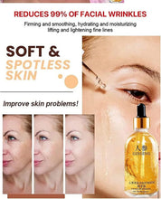 Load image into Gallery viewer, 👑 Gold Power! Ginseng Polypeptide Anti-Ageing Serum – (Youthful Skin Awaits)✨🍃