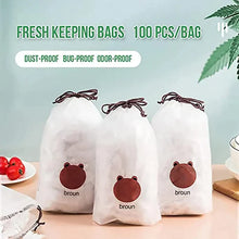 Load image into Gallery viewer, REUSABLE ELASTIC FOOD STORAGE COVERS (PACK OF 100)