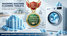 Load image into Gallery viewer, 🧺 Washing Machine Cleaning Tablets (BUY 1 GET 1 FREE) | Automatic Cleaner & Deodorizer 🔥
