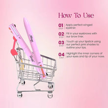 Load image into Gallery viewer, 4 IN 1 MAKEUP PEN - BEAUTY ON-THE-GO