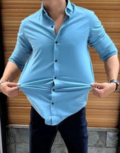 Load image into Gallery viewer, HIGH STRETCH SLIM FIT CASUAL SHIRT