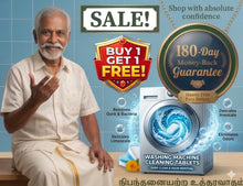 Load image into Gallery viewer, 🧺 Washing Machine Cleaning Tablets (BUY 1 GET 1 FREE) | Automatic Cleaner & Deodorizer 🔥