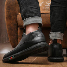 Load image into Gallery viewer, BLACK ZIP CASUAL SHOES FOR MEN