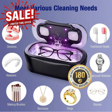 Load image into Gallery viewer, ✨ 50% OFF 🎉 – Ultrasonic Cleaner for Glasses, Jewelry, Rings, Necklaces & More🎁