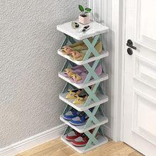 Load image into Gallery viewer, Smart Foldable Shoes Shelf 6 Tier Shoe Rack