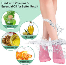 Load image into Gallery viewer, Foot Spa Pedicure Silicone Socks For Men & Women (Free Foot Moisturizer Cream)
