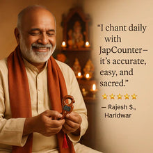 Load image into Gallery viewer, 🌿✨ Tulsi Mala Feel Mantra Jaap Digital Counting Machine 📿🕉️
