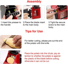 Load image into Gallery viewer, Heavy Duty Vegetable Slicer Dicer for Veggies, Onions, Carrots, Cucumbers and more
