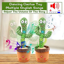 Load image into Gallery viewer, Cactus musical Toy for kids