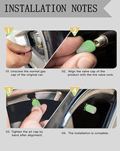 Load image into Gallery viewer, Car/Bike Wheel Tire Rim Air Valve Cap Radium Tyre Air Caps Cover Glow Radium Light Resistant Tire Pressure Caps