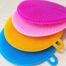 Load image into Gallery viewer, Dish Scrubber - Multipurpose Silicone Dish-washing Tool ( Pack of 2 )