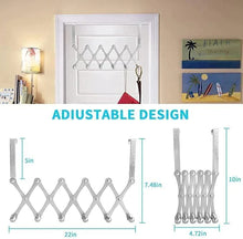 Load image into Gallery viewer, Expandable Over The Door Hook Hanger