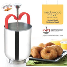 Load image into Gallery viewer, Stainless Steel Medu Vada & Donuts Maker with Stand