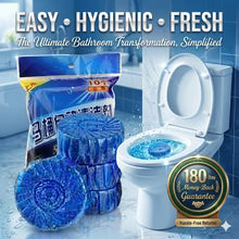 Load image into Gallery viewer, 🚽 Toilet Cleaning Tablet (BUY 1 GET 1 FREE) | Automatic Cleaner &amp; Deodorizer 🔥
