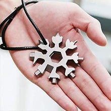 Load image into Gallery viewer, Screwdriver Tool-18 in 1 Multi-Purpose Snowflake Shaped Tool
