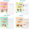 ✍️ Sank Magic Practice Book (4 BOOKS 📚, 1 PEN 🖊️, 1 GRIP , 10 REFILLS )🎁 FREE Magic Coloring Book