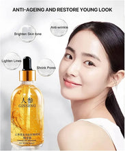 Load image into Gallery viewer, 👑 Gold Power! Ginseng Polypeptide Anti-Ageing Serum – (Youthful Skin Awaits)✨🍃
