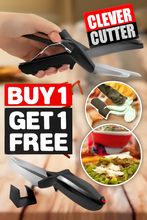 Load image into Gallery viewer, "🥗🔪 Buy 1 Clever Cutter, Get 1 FREE🔥Save Time, Cut Smarter 🔪🍅🥦"
