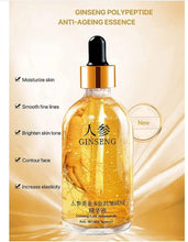 Load image into Gallery viewer, 👑 Gold Power! Ginseng Polypeptide Anti-Ageing Serum – (Youthful Skin Awaits)✨🍃
