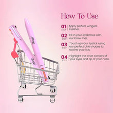 Load image into Gallery viewer, 4 IN 1 MAKEUP PEN - BEAUTY ON-THE-GO
