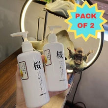 Load image into Gallery viewer, Sakura Shampoo From Japan 300 Ml – Buy 1 Get 1 Free (Just Rs 699/-)
