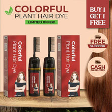 Load image into Gallery viewer, Colorful &amp; Natural Plant Hair Dye With Innovative Comb Applicator (Buy 1 Get 1 Free)
