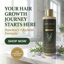 Load image into Gallery viewer, 🔥 BUY 1 GET 1 FREE! 🌿 Kerarose Rosemary Shampoo for Hair Growth 💪✨
