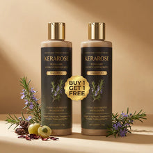 Load image into Gallery viewer, 🔥 BUY 1 GET 1 FREE! 🌿 Kerarose Rosemary Shampoo for Hair Growth 💪✨
