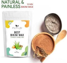 Load image into Gallery viewer, Best Bikini Wax - 10 Minutes Herbal Wax Powder Easy to use at home, No chemicals - No Irritation, No Skin rashes for Women and Girls (100g)
