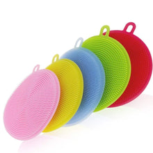 Load image into Gallery viewer, Dish Scrubber - Multipurpose Silicone Dish-washing Tool ( Pack of 2 )
