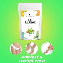Load image into Gallery viewer, Best Bikini Wax - 10 Minutes Herbal Wax Powder Easy to use at home, No chemicals - No Irritation, No Skin rashes for Women and Girls (100g)
