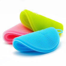 Load image into Gallery viewer, Dish Scrubber - Multipurpose Silicone Dish-washing Tool ( Pack of 2 )
