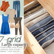 Load image into Gallery viewer, Clothes Organizer- 7 Grids Washable &amp; Foldable Wardrobe Clothes Organizer (Pack of 2)

