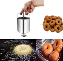 Load image into Gallery viewer, Stainless Steel Medu Vada &amp; Donuts Maker with Stand
